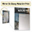 Hedya - Gray Modern Wall Mirror-93370015