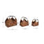 Wicker Basket With Handles - Set of 3