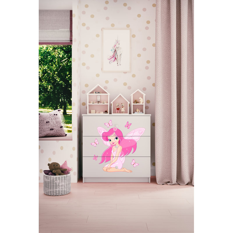 Cicero Kids 3 - Drawer Chest, White