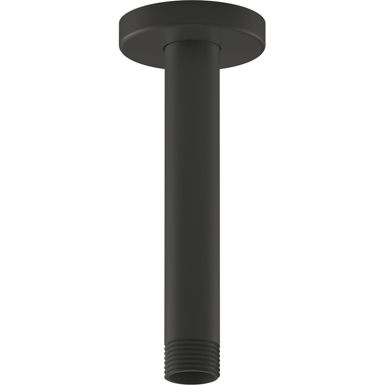 Statement 6 in. Ceiling-Mount Rainhead Arm And Flange