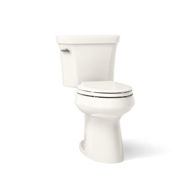 Highline 1 GPF Water Efficient Elongated Two-Piece toilet (Seat Not Included)