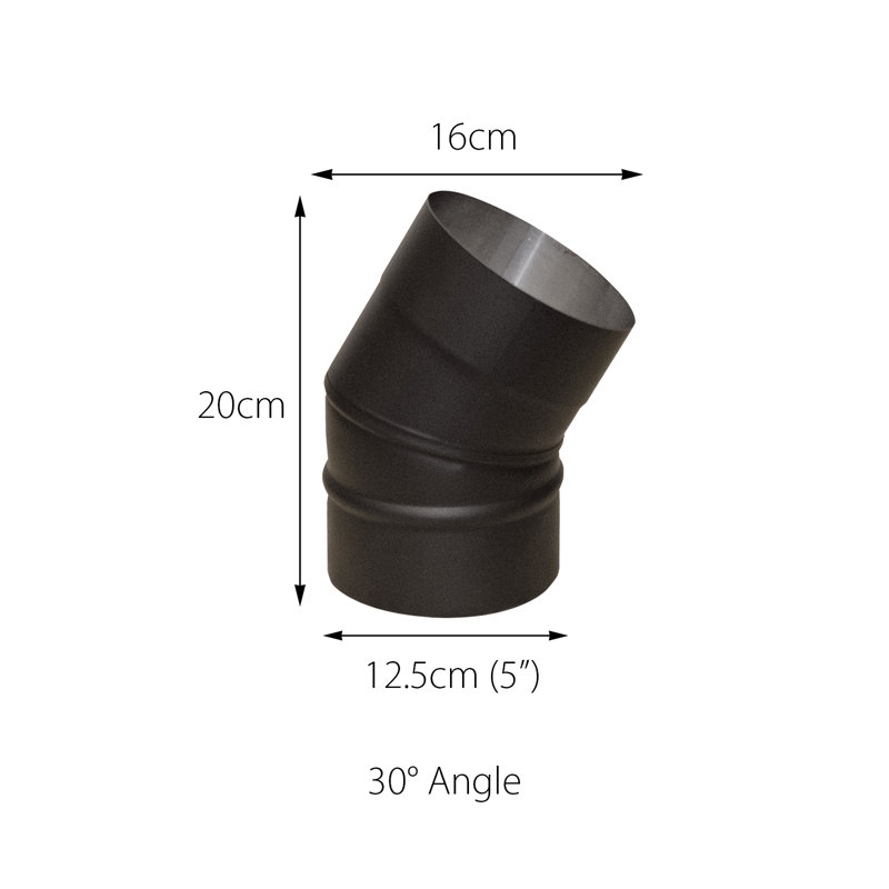 Steel Venting Kit, 20cm H x 16cm W x 12.5cm D