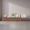 Simple Solid Wood TV Cabinet