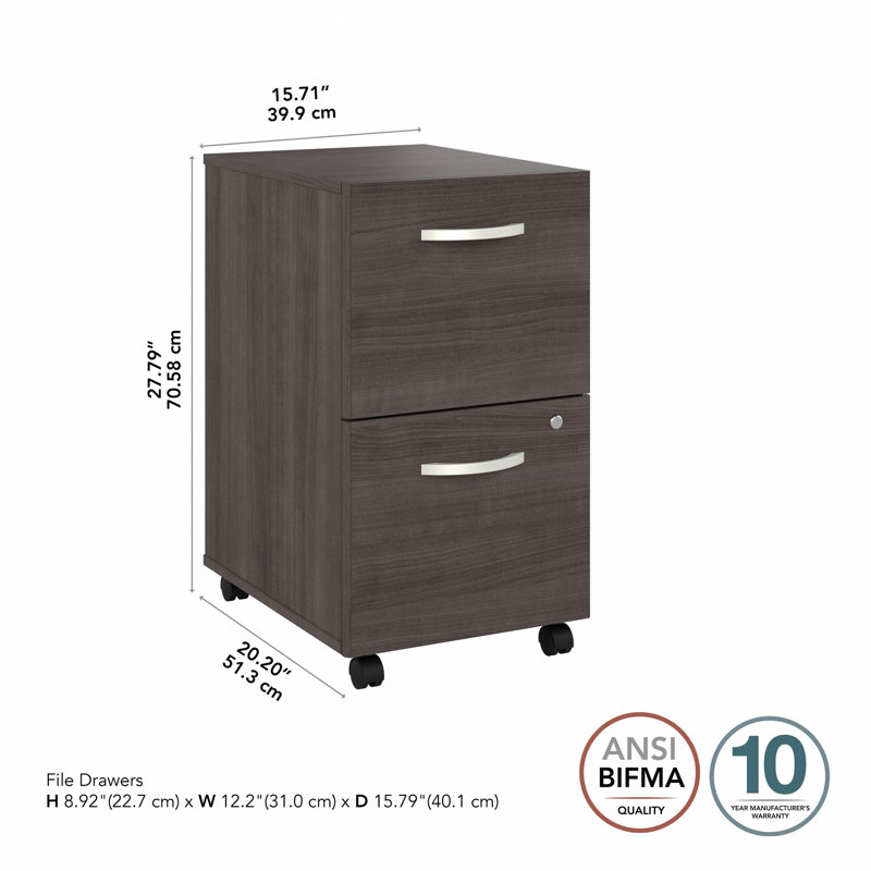 Bush Furniture Studio C Mobile File - Thumbnail 4