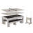 Barrington Billiards Monteray 3-in-1 Combination Table includes 7’ Billiard Table, Table Tennis and Dining Top with Game Accessories & Rolling Storage Caddy-104411237