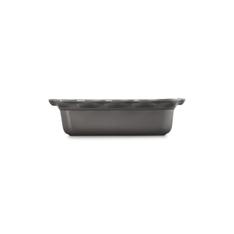Le Creuset Stoneware Heritage Fluted Loaf Pan, 9 In., Artichaut, Gray