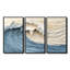 Clareen - ensemble d'impressions murales vagues côtières-107200542-107200550