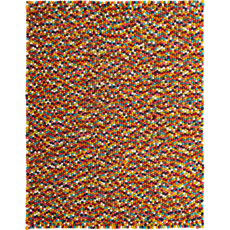 Apripdiff Wool Indoor Rug, Rectangle 5' x 8'