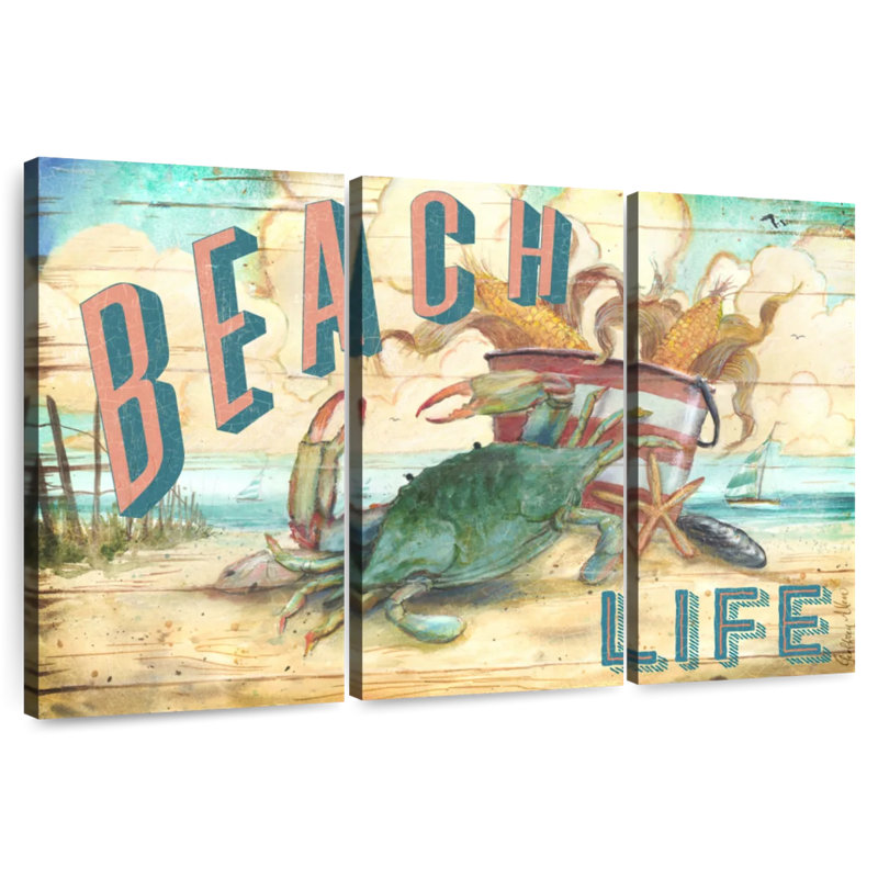 Beach Crab I, 42" H x 65" W