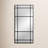 Zayshaun Metal Rectangle Wall Mirror