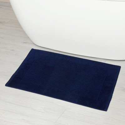 Linens Limited Non Slip Bath Mat, Bathroom Accessory for Spa Experience, Soft and Luxurious, Turkish Cotton, Super Absorbent Long Rug, Machine Washable