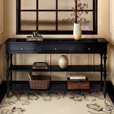 Console rétro de style français