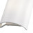 Meridian Shiny White Ada Sconce