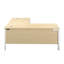 Buariki L-Shaped Metal Base Executive Desk-203599911-203599910-203599901