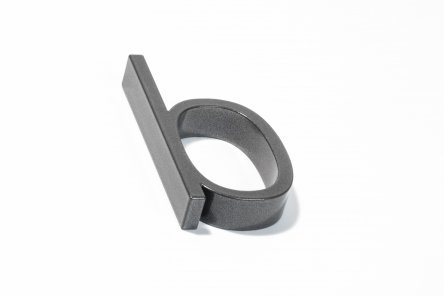 12cm H Stainless Steel House Letter, b