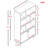 Ifat Bookcase Storage Bookcase-219510148