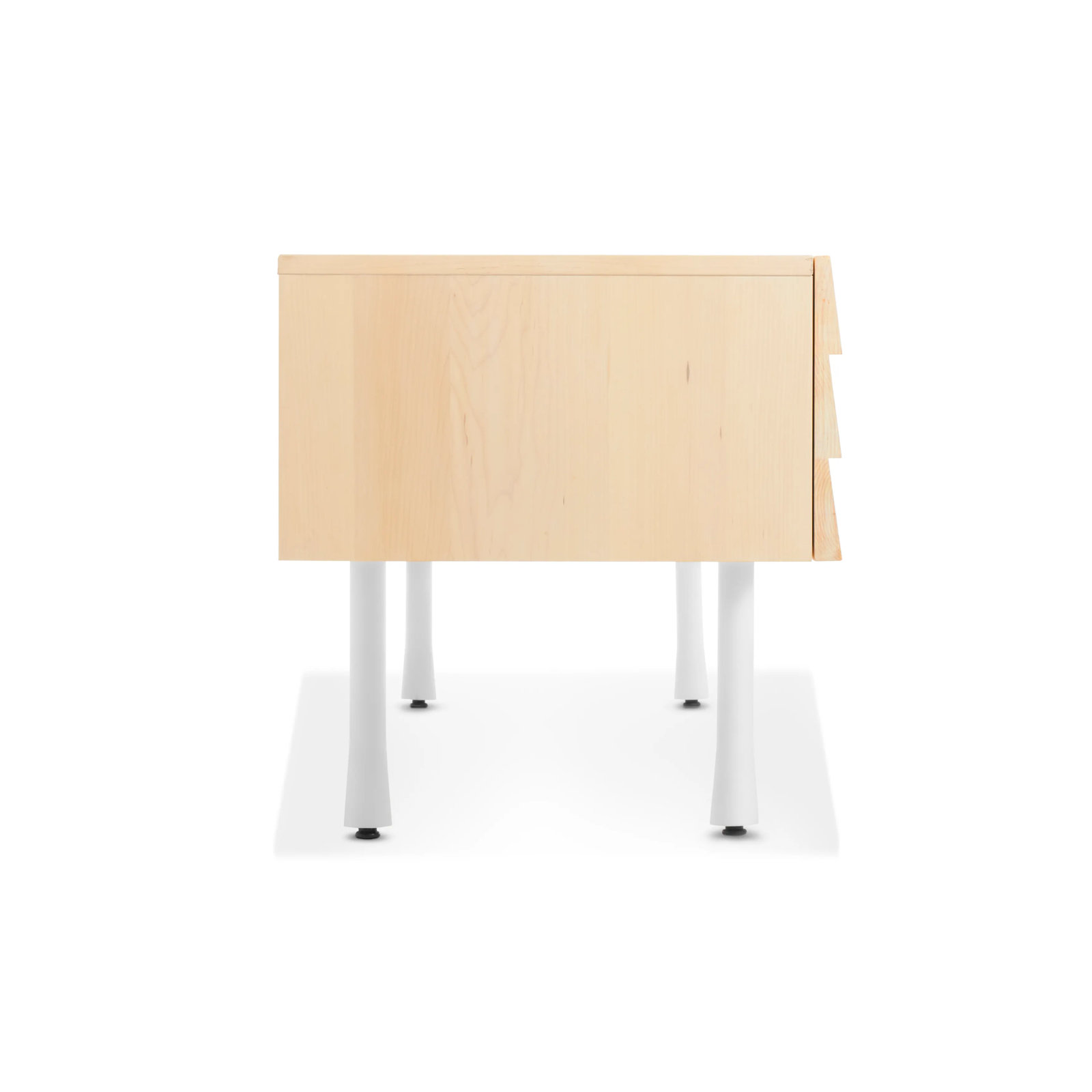 Lap 2 - Drawer Dresser, White/Whitewashed Maple