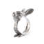 Garden Friends Pewter Rabbit Napkin Ring