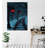Stunning Decorative Canvas Painting, 27.6 x 39.4 inches | 50% Cotton / 50% Polyester, Digital Printing on Canvas | Sturdy 0.8 x 0.8 inches Wooden Frame, Perfect for Living Room or Office Décor, Eye-Catching Wall Art