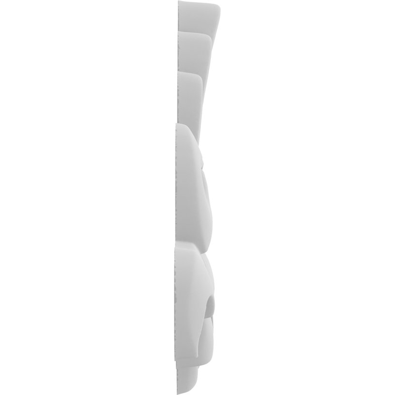 Rosette Sheffield, H 8 po x l 8 po x P 0,88 po