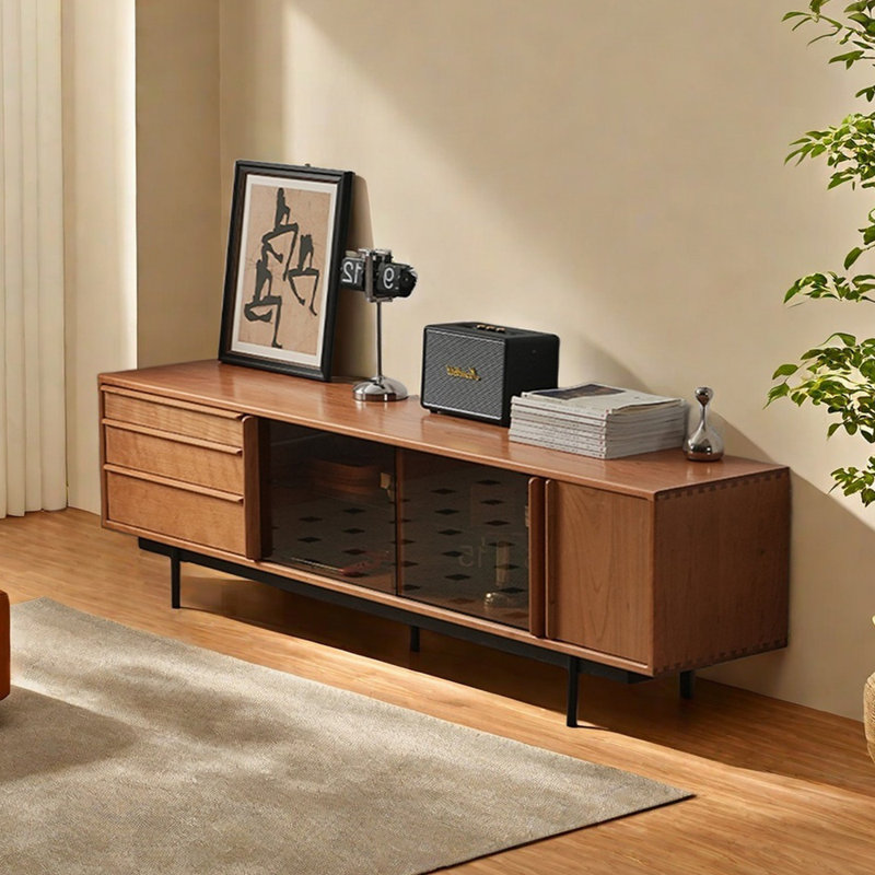 Meuble télé Modern Minimalist, 82.67"