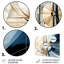 Art mural blanc et bleu formes de port contemporaines - formes abstraites MT131769-101158964