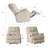 29.5'' Wide Upholstered Rocking Manual Recliner-815518555
