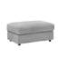 Velours côtelé confortable avec porte-gobelet et repose-pieds - pour un lit gris confortable et polyvalent-121117448