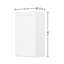 Armoire murale facile à assembler 21 po x 12 po x 30 po / 36 po Camlock-98727624