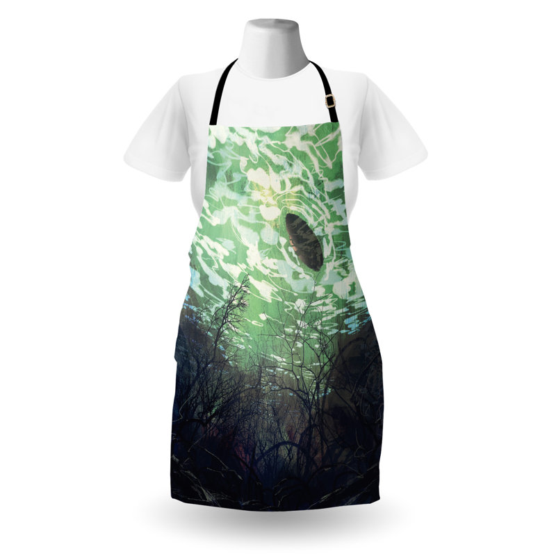 No Pattern Bib Apron