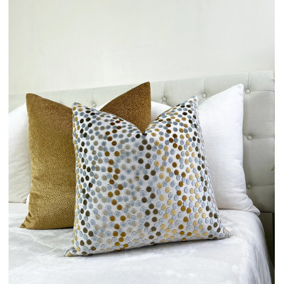 Confetti Velvet Throw Pillow Cover