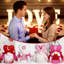 4 pièces de la Saint-Valentin sans visage LOVE Doll