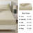 Solid Color 100% Brushed Cotton Super Soft Single Fitted Sheet-106601613-106601617