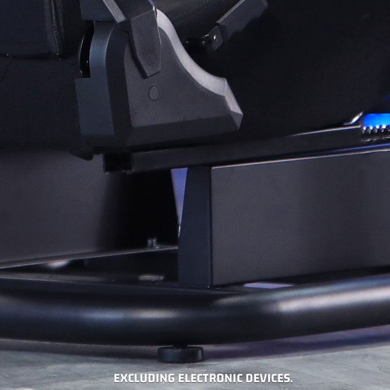 Anman Racing Simulator Cockpit with Seat Fits Logitech G29 Thrustmaster, Not Include Steering wheel & Wheels & Pedals and Shifter Handbrake