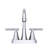 7.97" Bathroom Sink Faucet, , 2, Approved, Ss304 & Zinc Alloy, Abs User- Handles, Pull-Out Feature, Fine Ceramic Cartridge, 1.2 Gpm Max Flow, 360 Swivel Spout, Deck Mount, Plate Included, Stain-125364392