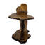 Solid Wood Top Single Coffee Table