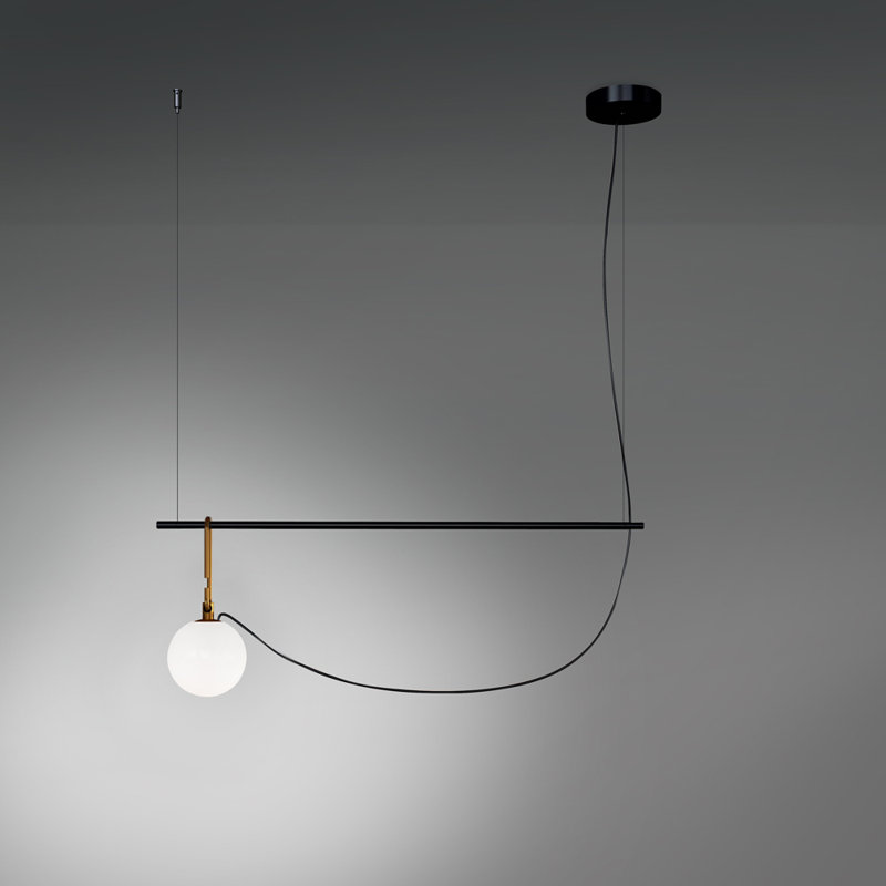 Aurelia Gold Globe LED Dimmable Suspension Lamp