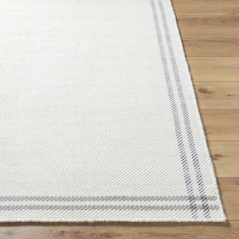 Catumba Hand Tufted Wool Indoor Rug, Rectangle 6' x 9'