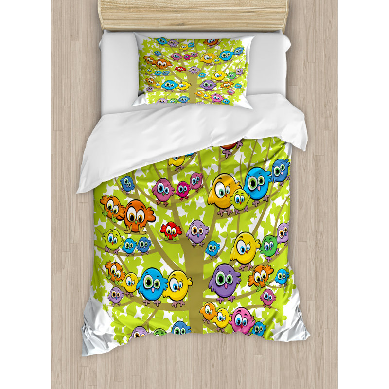 Ensemble de housse de couette amusant