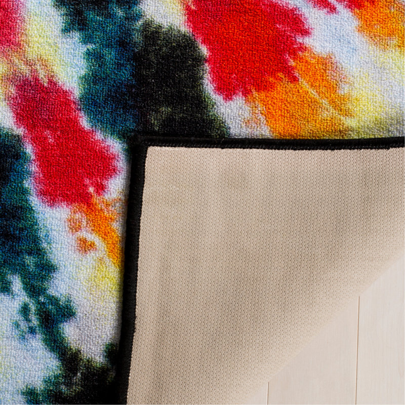 Dawson Performance Machine Washable Abstract Rug, Rectangle 3'3" x 5'3"