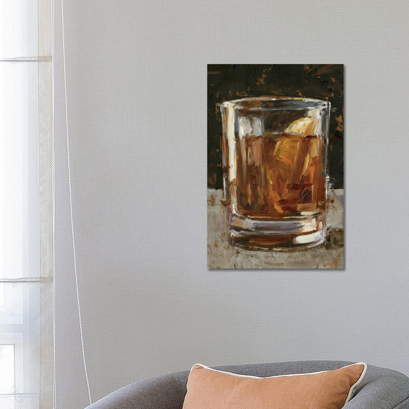 The Hard Stuff II by Ethan Harper - Wrapped Canvas Painting, 66.04 cm H x 45.72 cm W