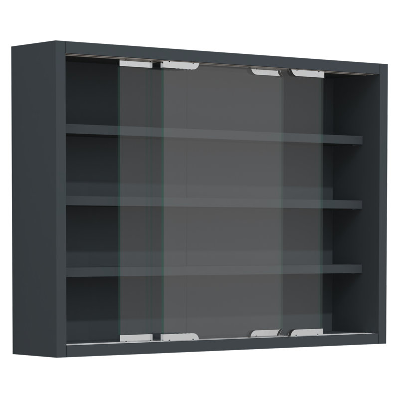 Peksenak Display Cabinet, Anthracite