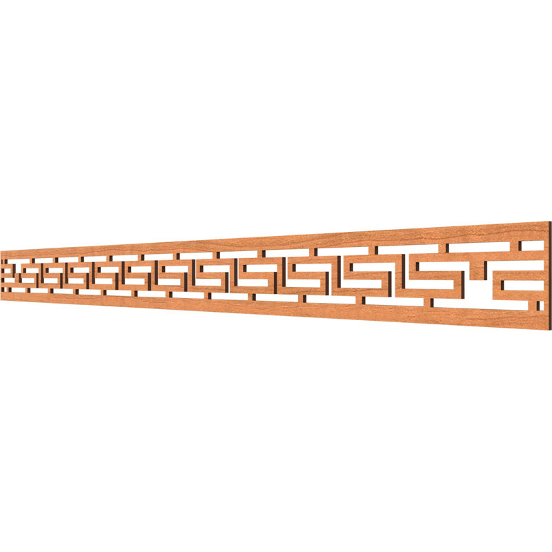 Moulure de panneau H T, Cerisier, H 4 po x l 46,375 po x P 0,25 po