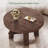 Solid Wood Round Coffee Table-12981586
