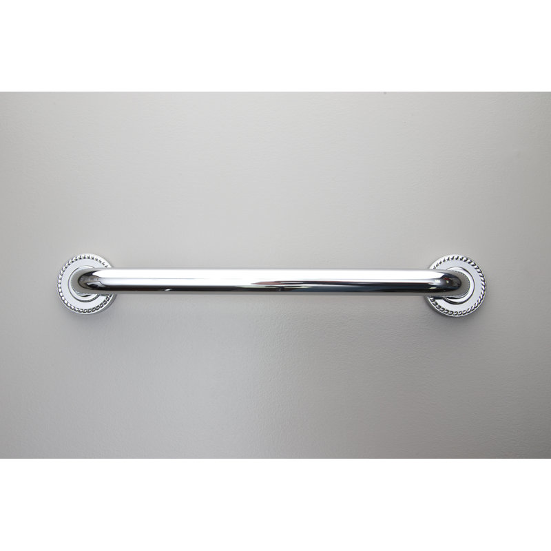 Canterbury Grab Bar, Polished Chrome, 18" W