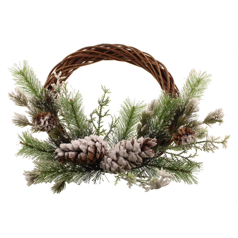 Faux Pinecone Pinecones 60cm Wreath