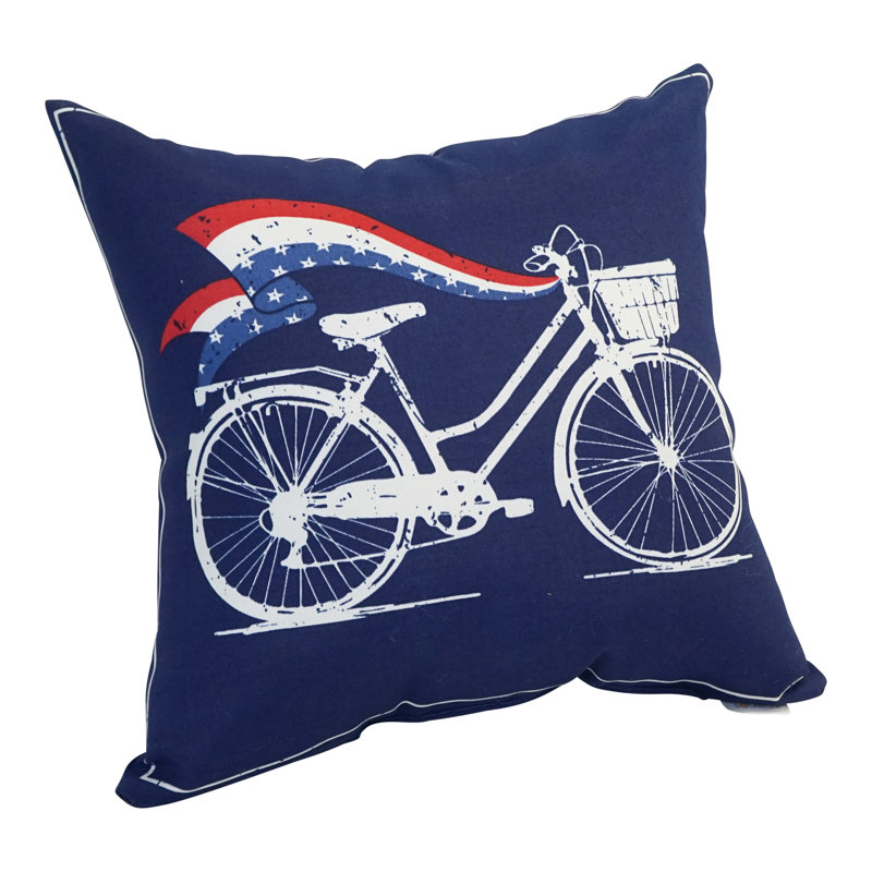 Outdoor Reversible Throw Pillow
