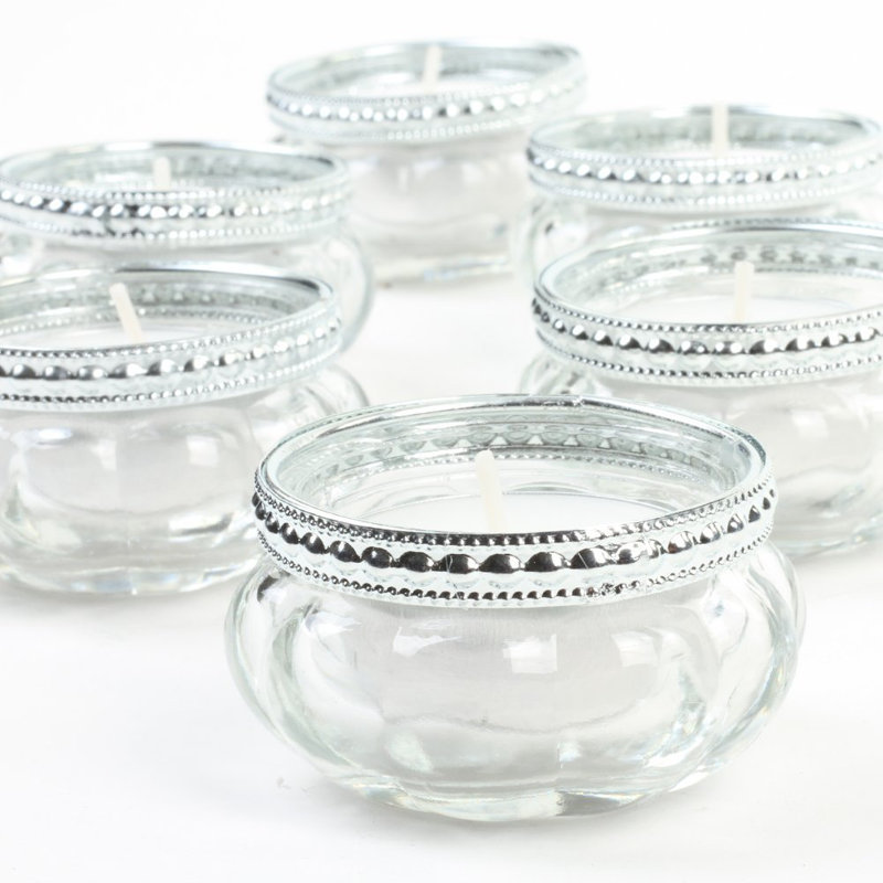 Porte-photophore en verre