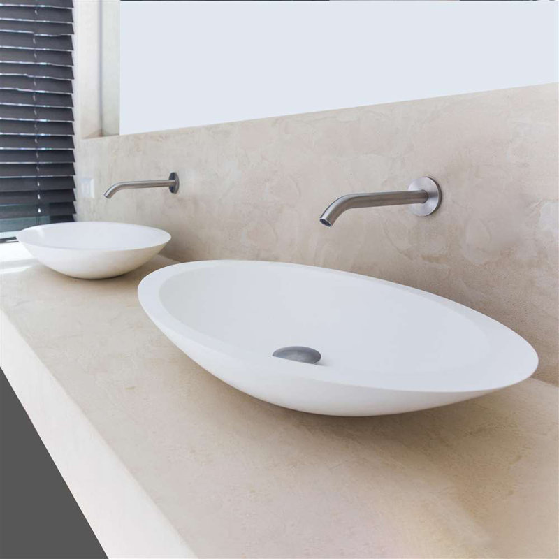 Chicago Commercial Hands Free Touchless Automatic Motion Chrome Sensor Faucet with Soap Dispenser