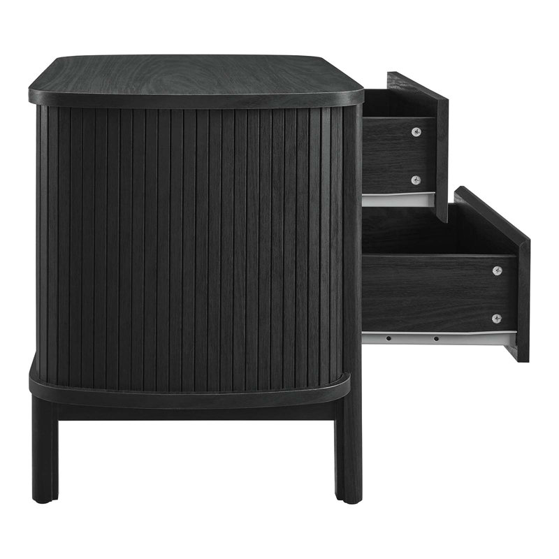 Table de chevet Modway Cadence, Noir